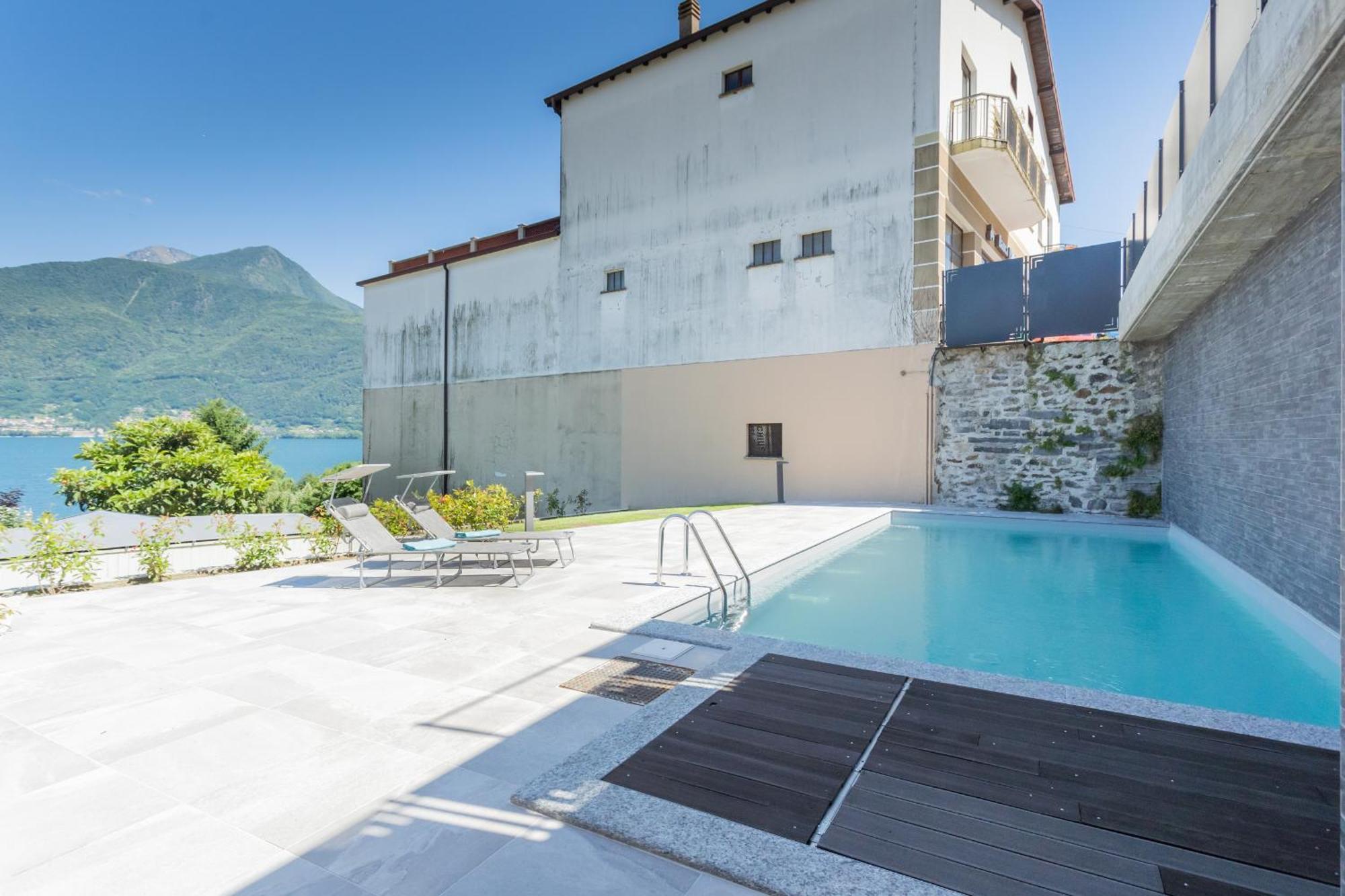 Misultin House & Swimming Pool, Luxury In Lake Como By Rent All Como Pianello Del Lario Dış mekan fotoğraf
