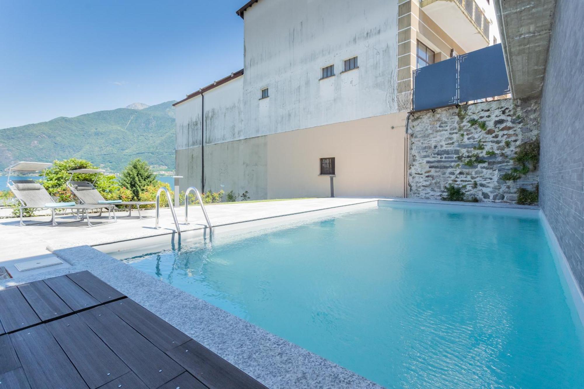 Misultin House & Swimming Pool, Luxury In Lake Como By Rent All Como Pianello Del Lario Dış mekan fotoğraf